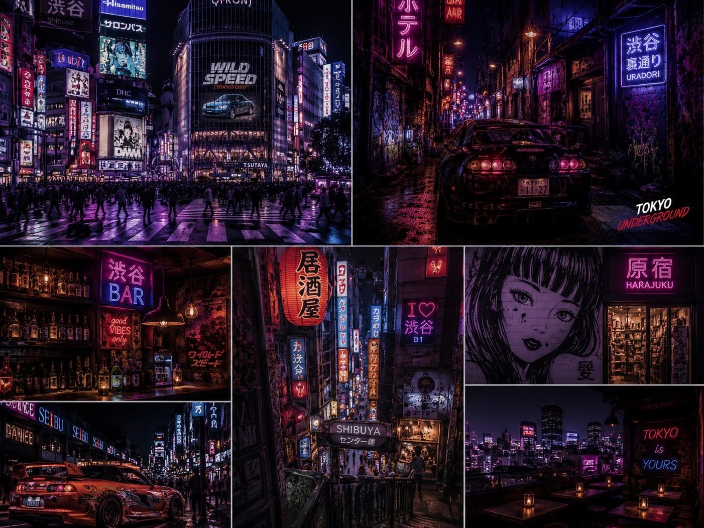 “Not just a haircut. Become part of Tokyo.”