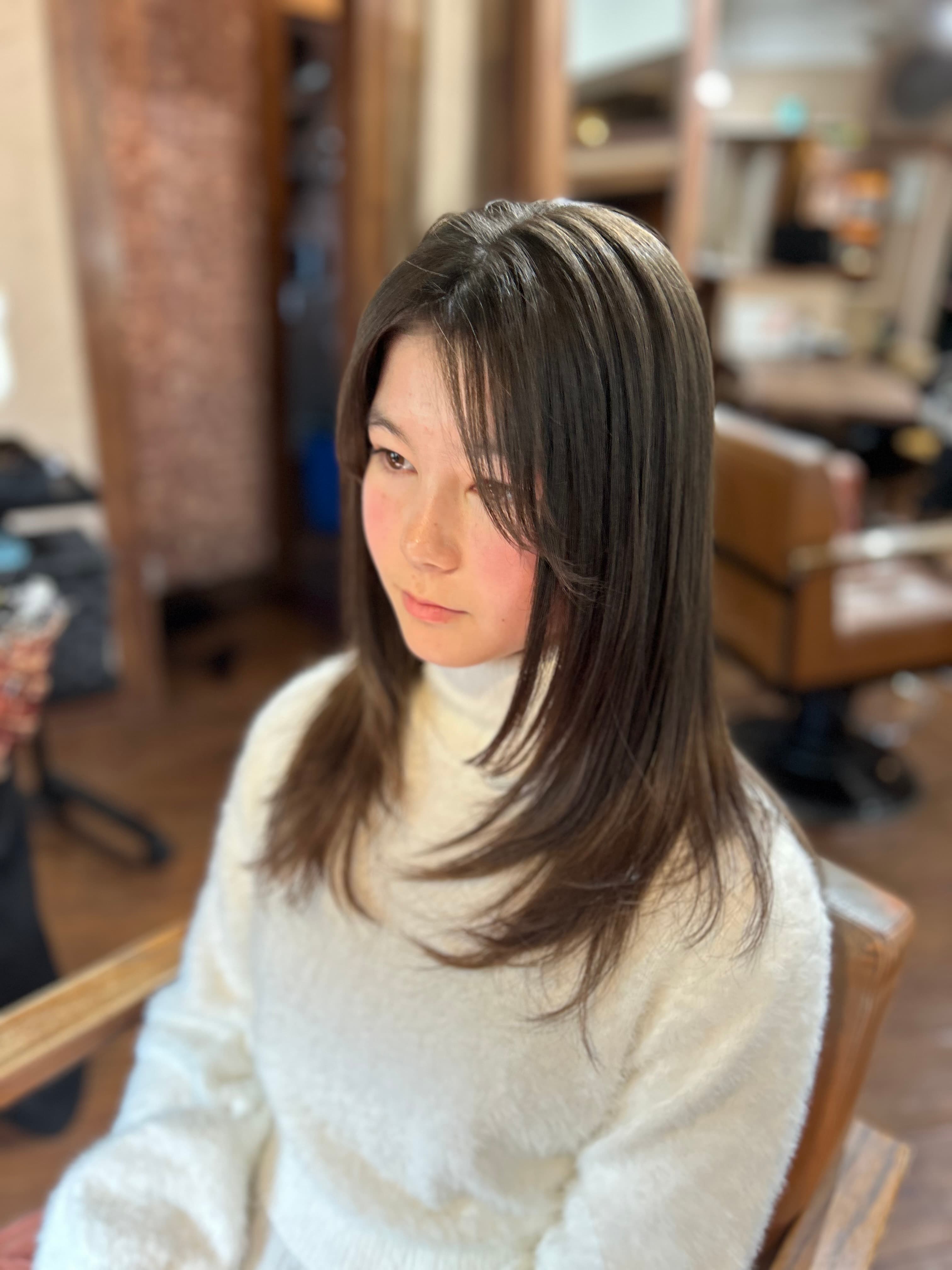 似合わせカットで自然に整うスタイル