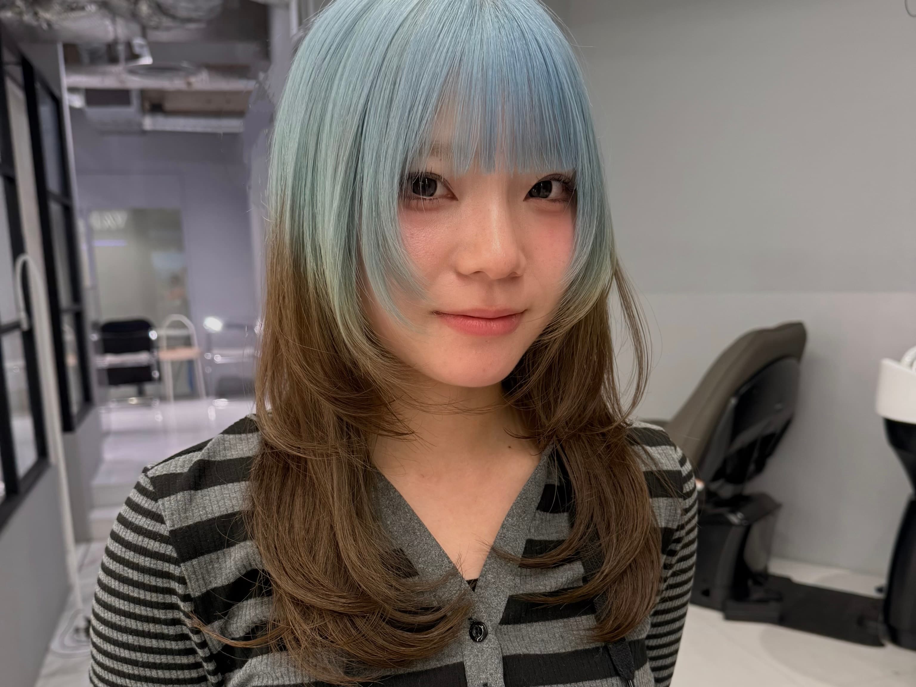 輪郭と髪質を活かす、計算された似合わせカット