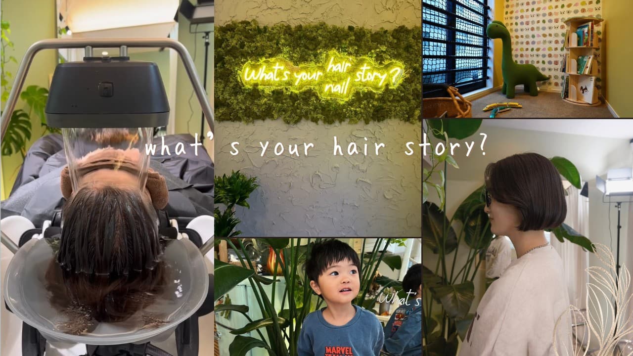 what's your hair story? yoyogipark shibuya
