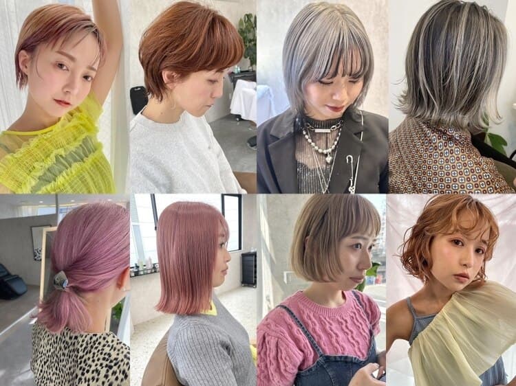 日本ならではの繊細なブリーチ・カラー技術